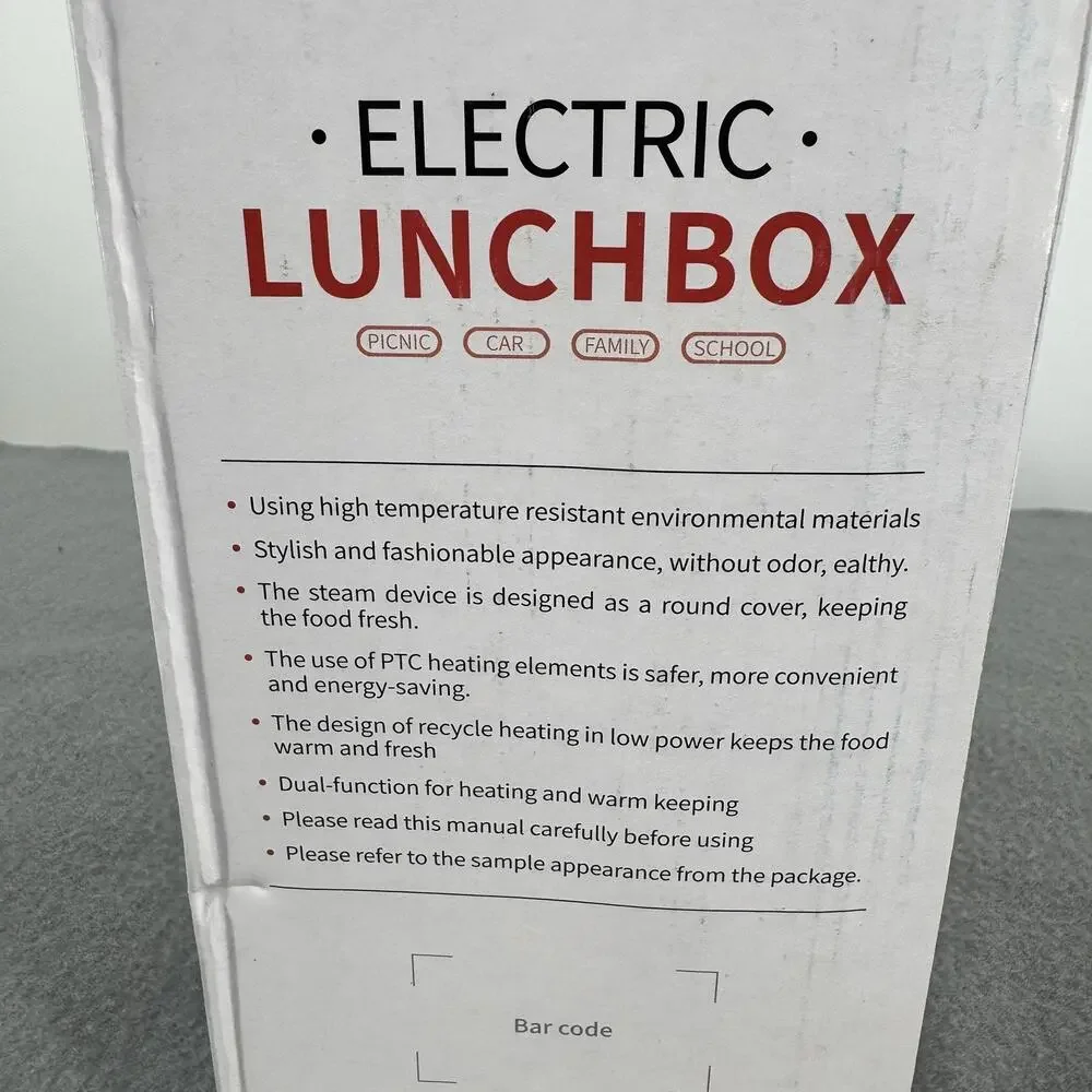 Electric Lunch Box DHF-001 DHF-002 1.5L Portable Food Warmer Blue Car Home